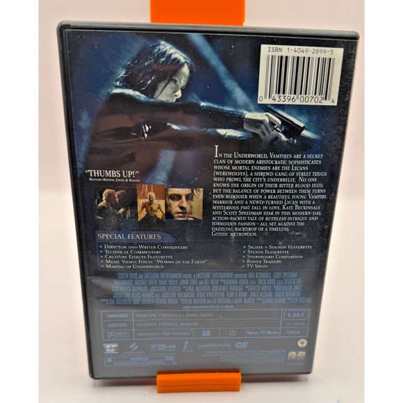 Underworld DVD Region 1 Full Screen Special Vampire Action - Picture 4 of 4